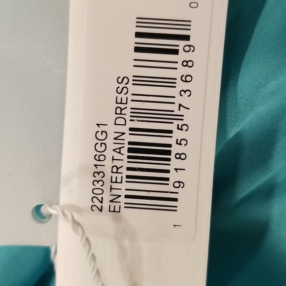 💕TRINA TURK💕 Entertain Dress ~ Turquoise Medium M NWT - Picture 12 of 13